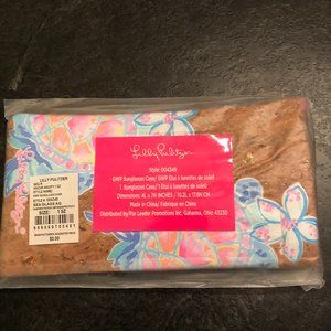 Lilly Pulitzer Cork Sunglass Case